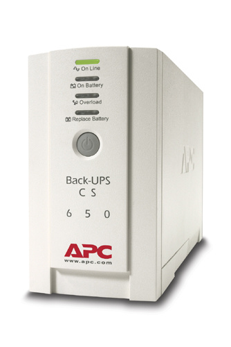 Back-UPS CS 650VA spredaj