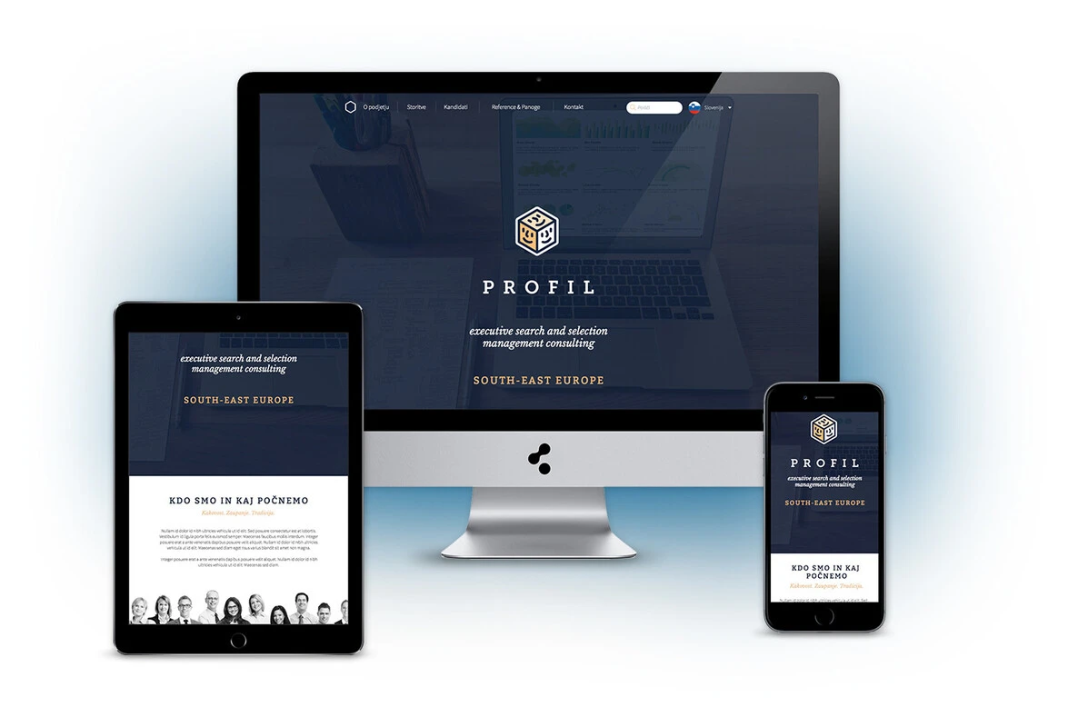 Spletna stran responsive