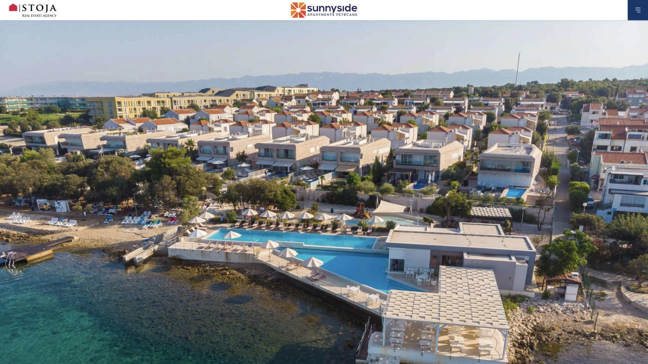 Spletna stran Sunnyside Zadar