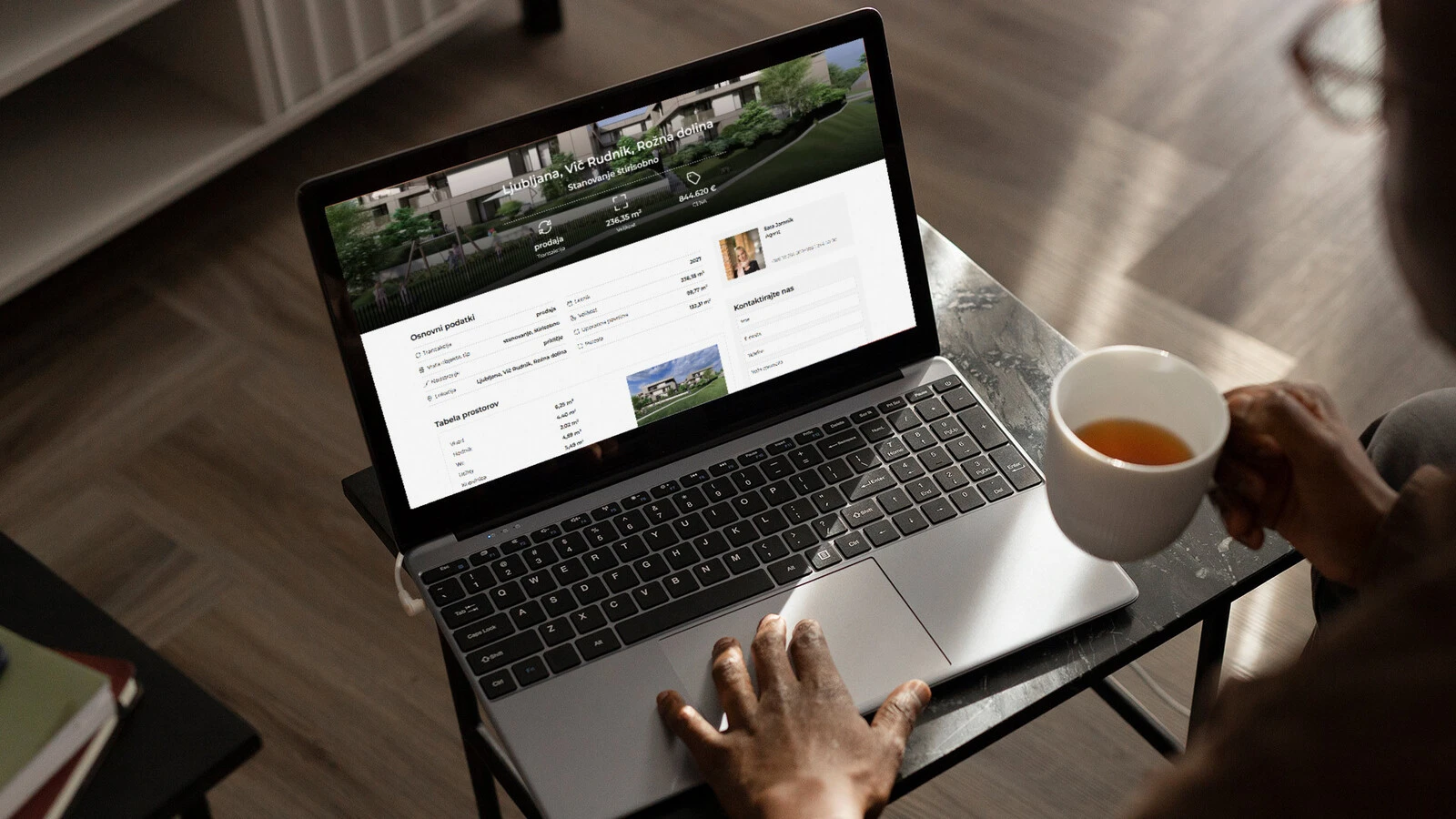 Optimizacija podstrani posamezne nepremičnine