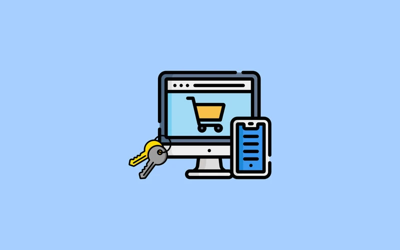 Spletna trgovina na ključ