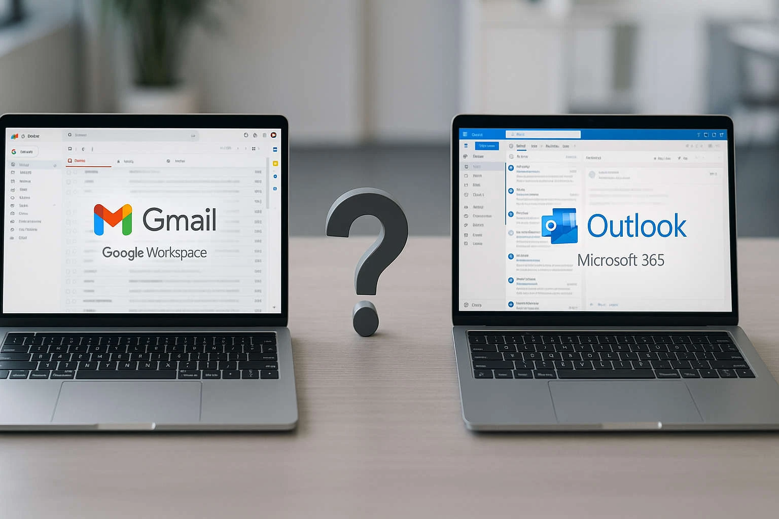 Izbira poslovne e-pošte: Google ali Microsoft?
