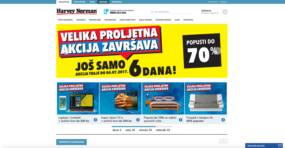 Harvey Norman, Hrvaška