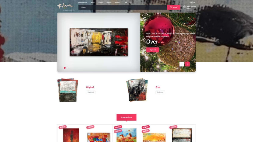 Spletna trgovina Annmarie