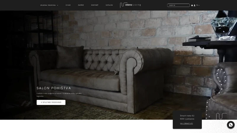 Velana Living spletna trgovina