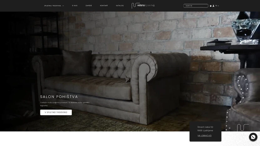 Velana Living spletna trgovina
