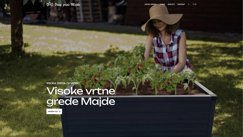 Visoke grede spletna trgovina