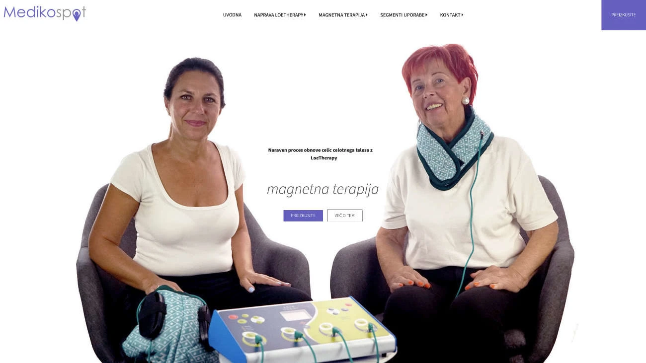 Spletna stran Medikospot