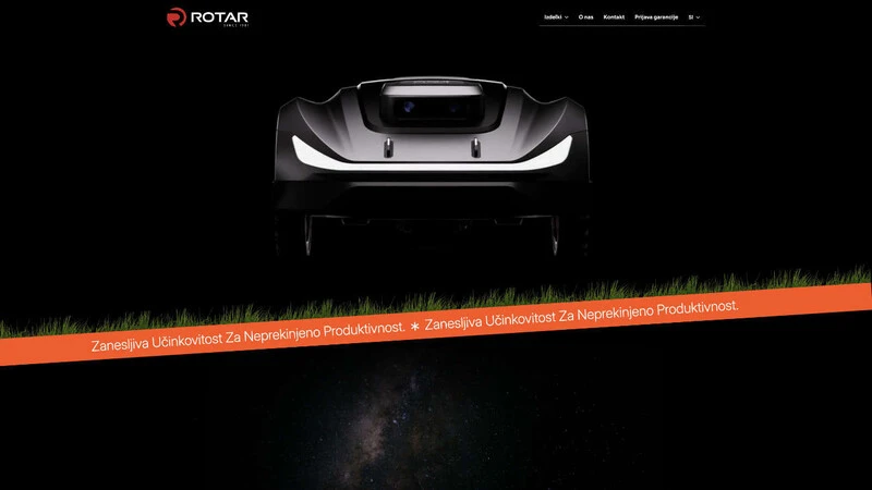 Spletna stran Sunseeker