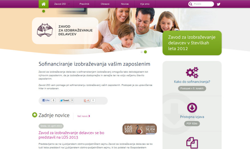 Zavod zid