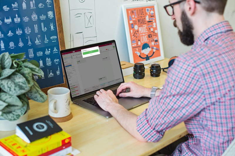 Enostavna evidenca dela v pisarni ali izven nje