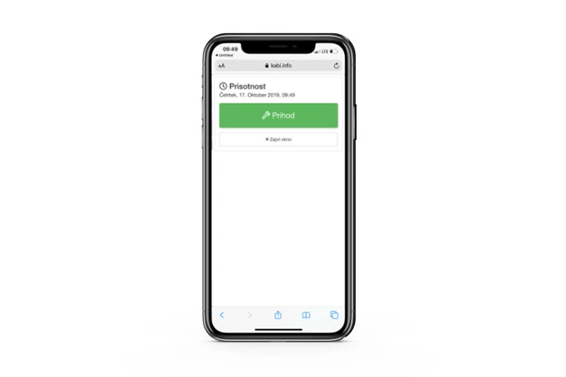 Registracija na telefonu - prihod