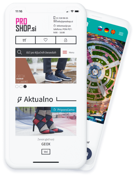 Spletni trgovini Proshop in Iskra