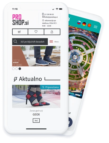 Spletni trgovini Proshop in Iskra