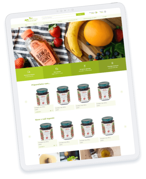 Spletna trgovina Apinature