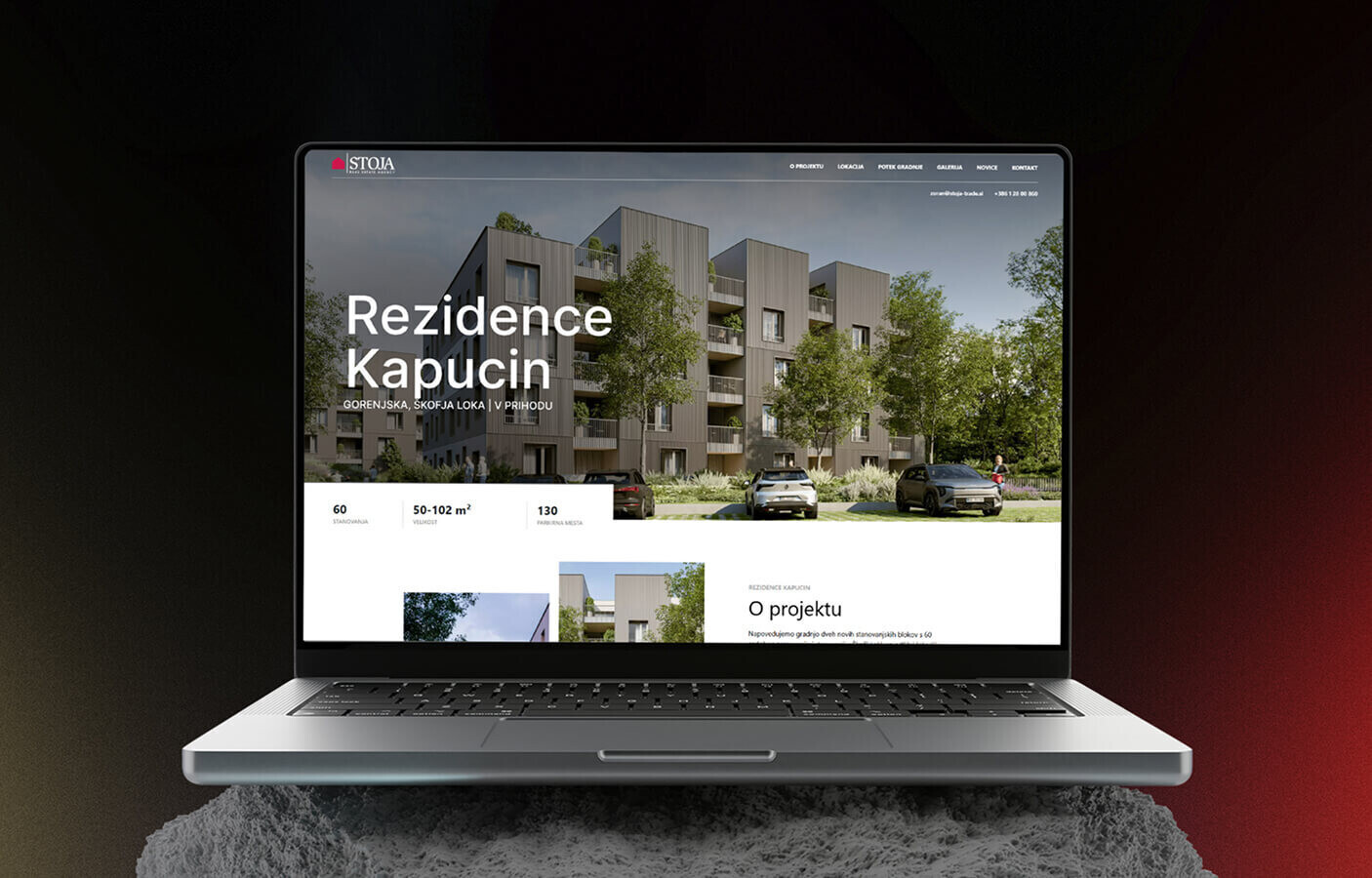 Izdelava spletnih stani za novogradnje